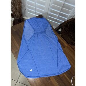 Lululemon In A Cinch Tank Pipe Dream Blue Silverescent Top Shirt Size 4/6